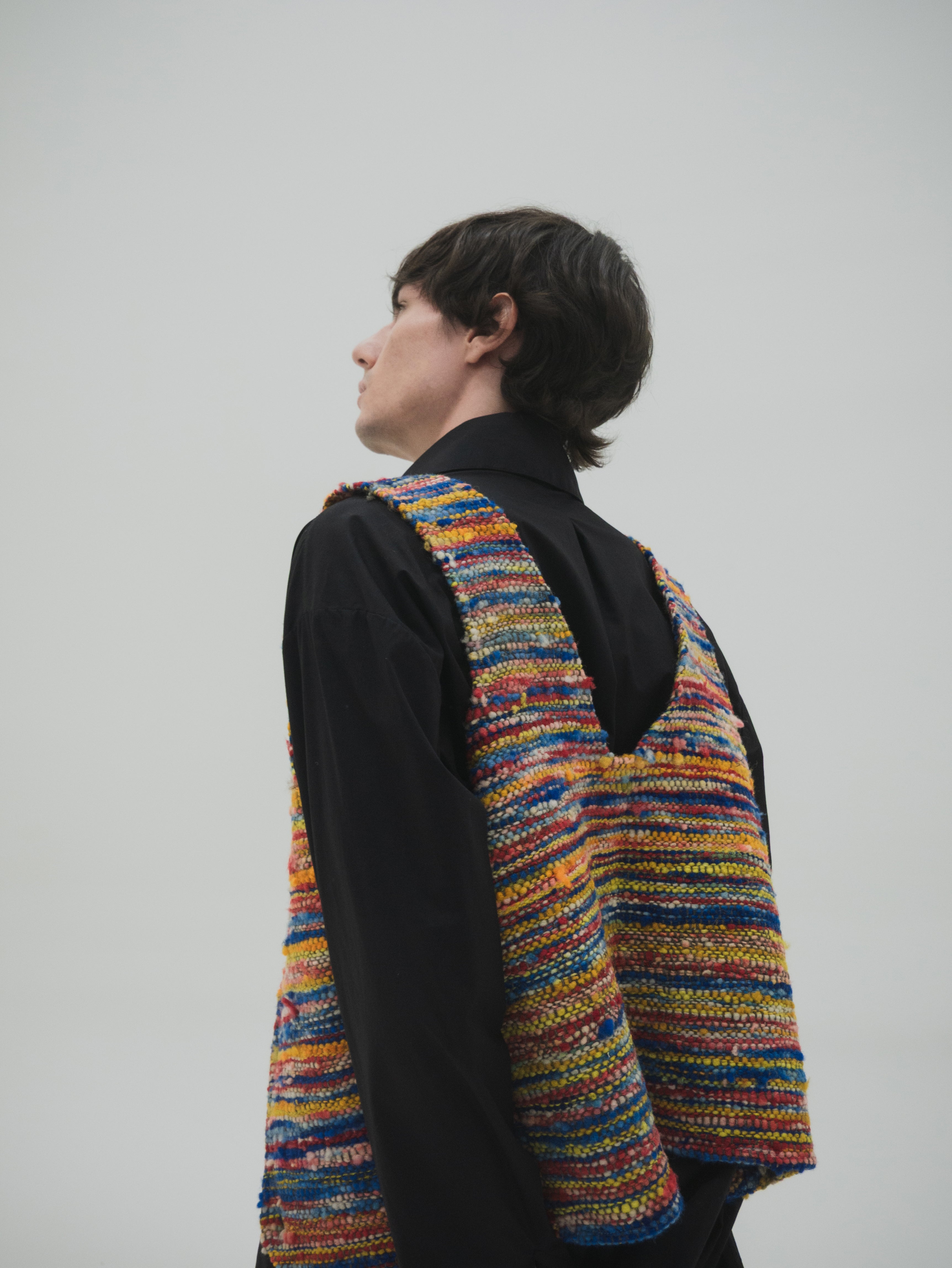 Chaleco tejido tipo sastre