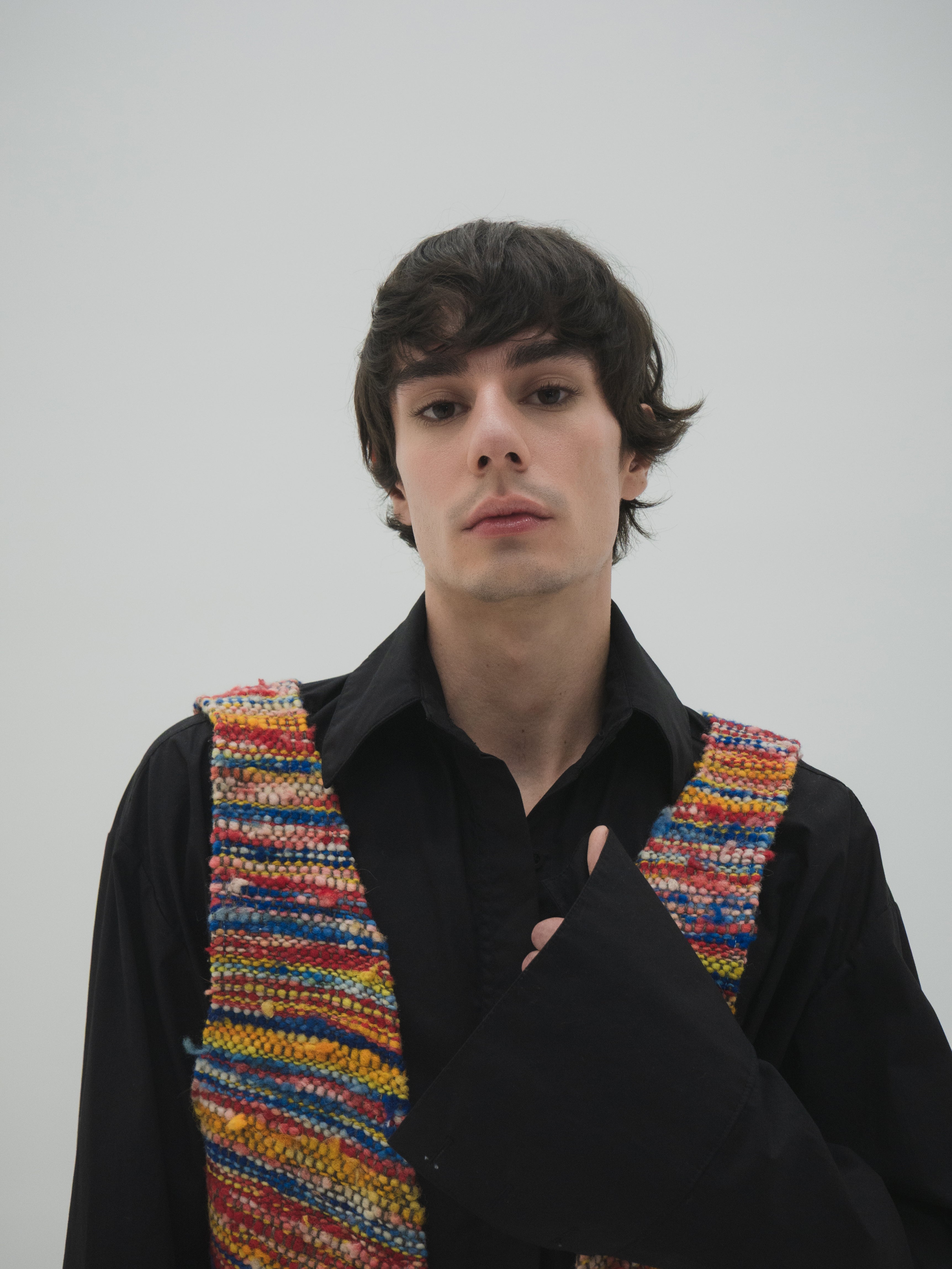 Chaleco tejido tipo sastre