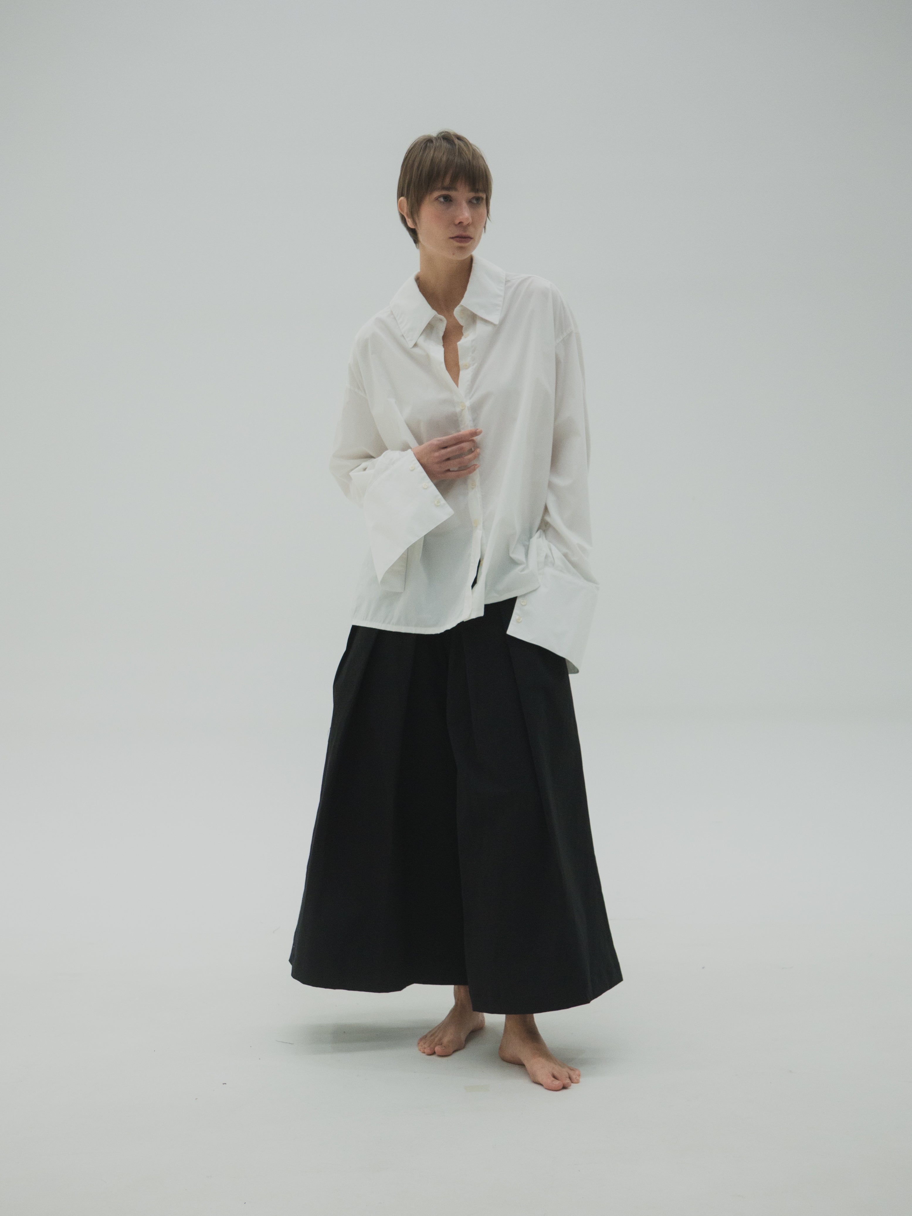 Pantalón de Pliegues Mujer